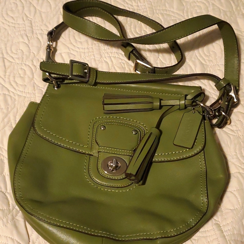 Leather Coach Purse